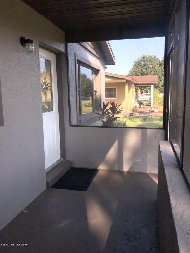 interior front porch