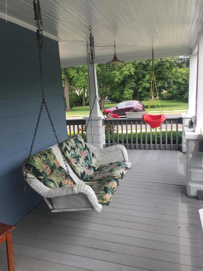 Rocking chair front porch
