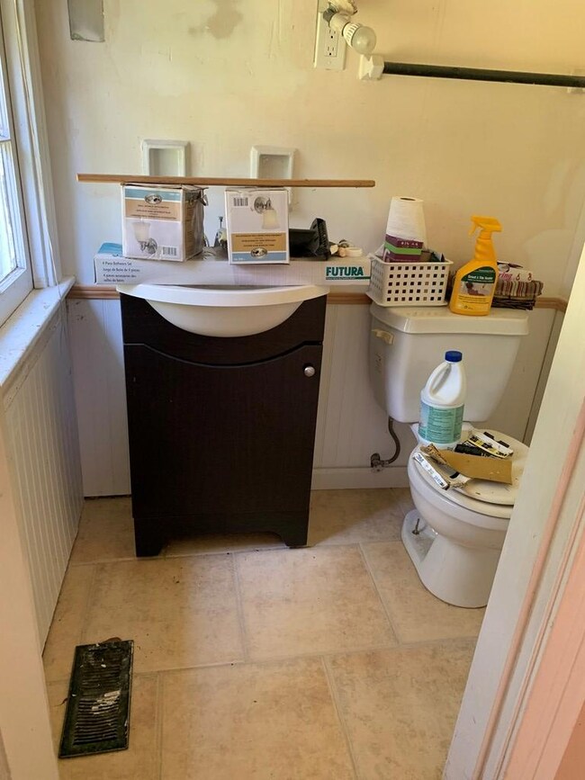 Half bath in Master