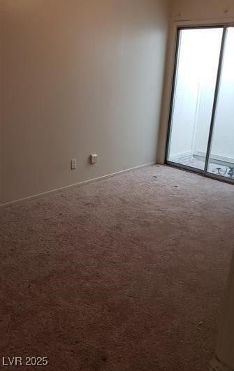 Empty room featuring carpet