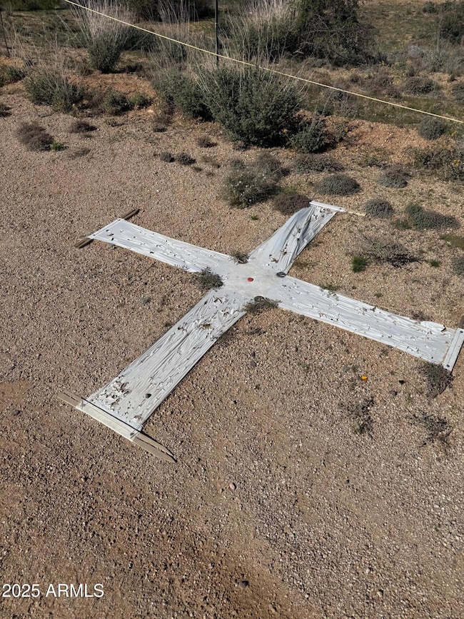 East lot line marker