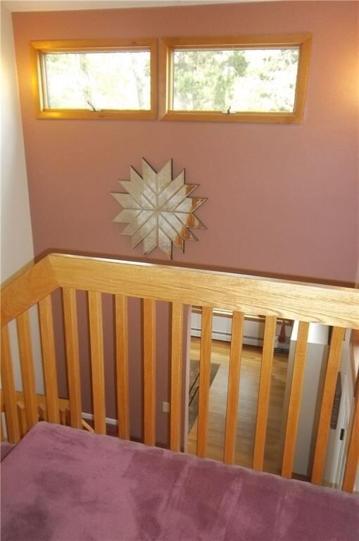 Two story entry foyer