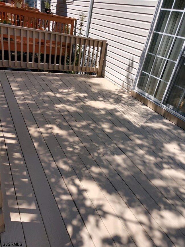 Newly Painted Deck.