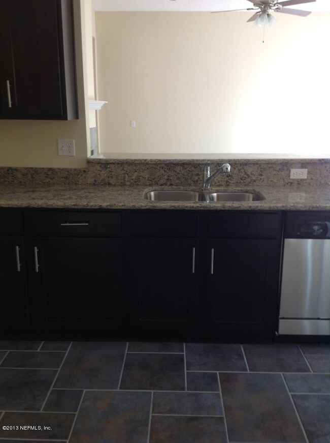 Kitchen sink area