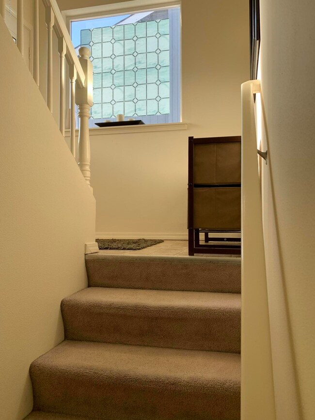 Stairs from downstairs