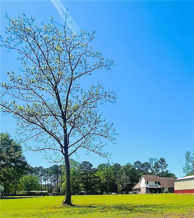 View of property's community featuring a yard