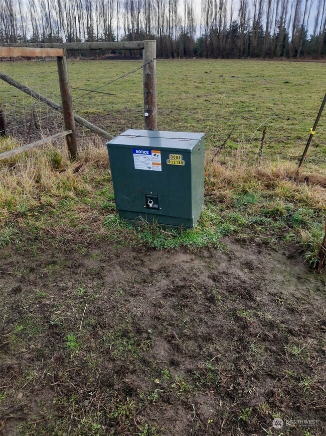 Power is on the property!