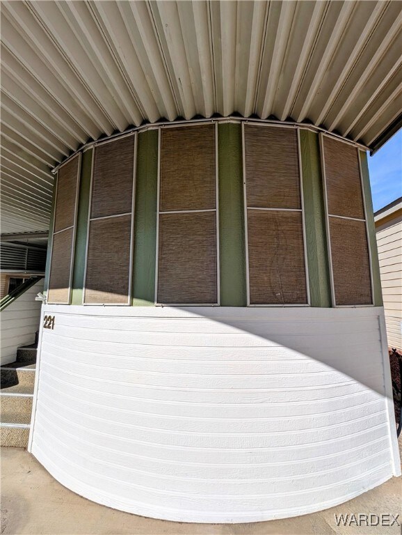 Front of Structure