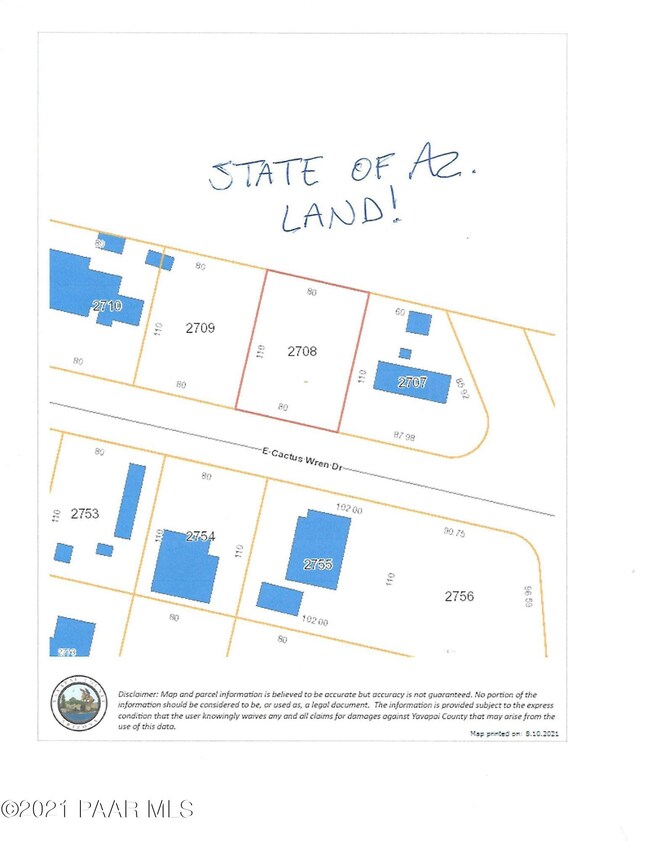 Plat Map of Parcel