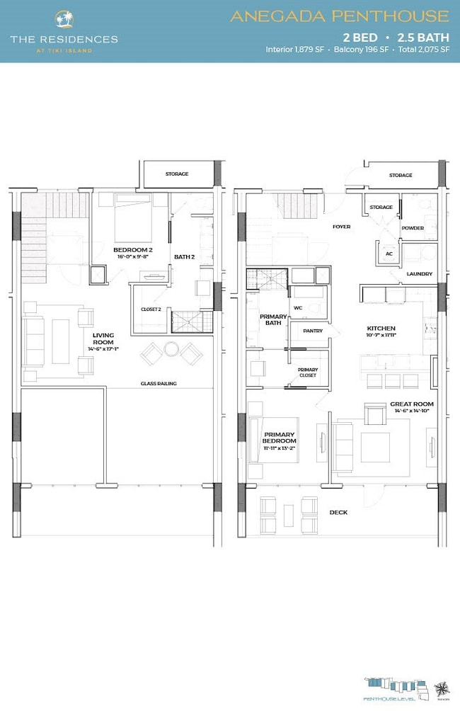 Anegada Penthouse - The Residences At Tiki Island