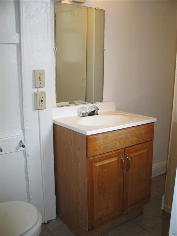 Half Bath on 1st floor