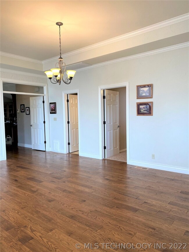 The Dining Room is located near the kitchen and is
