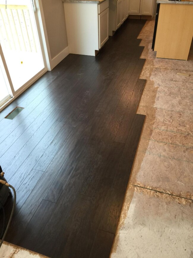 Hardwood in Kitchen and Dinette