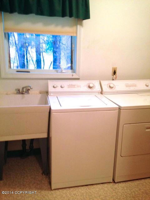 Laundry room in each side