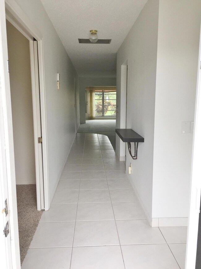 Entry hallway