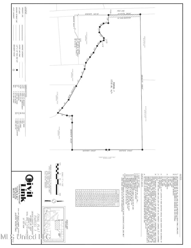 17 Polk plat, backside of Isabella