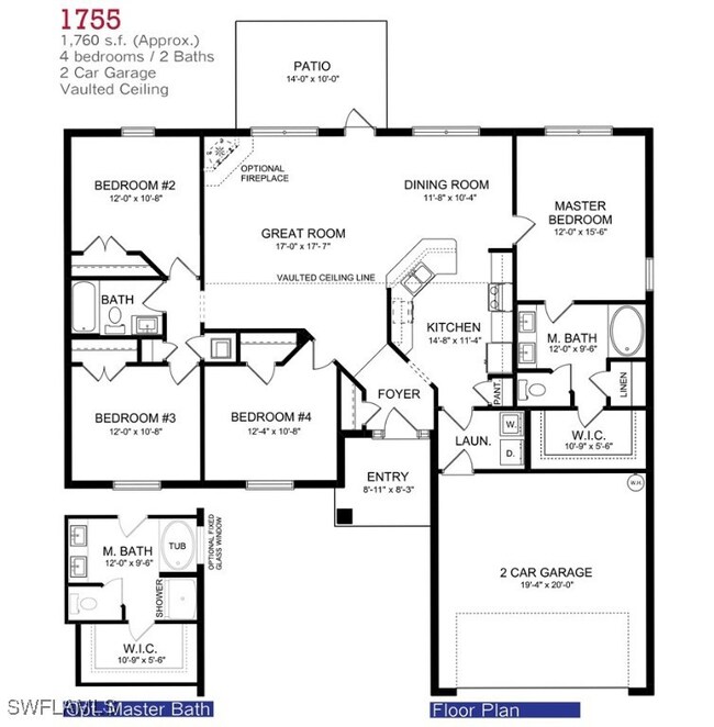 Floor Plan, it has UPGRADES, call for a tour.