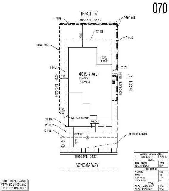 4. Plot Plan