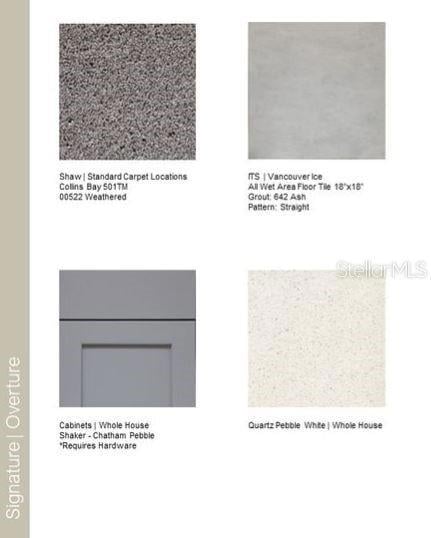 Design Selections ~ Home is under construction, selections are subject to change