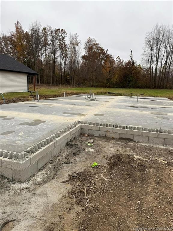 Slab foundation as of November 10 2025