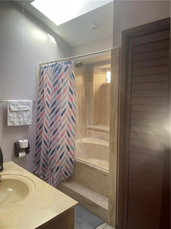 Master Bath with Skylight