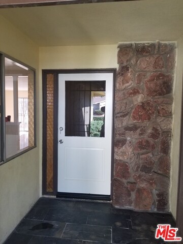 Gated Front Door Entry