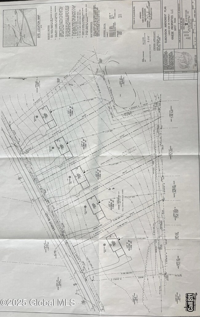 Subdivision Amendment Plan