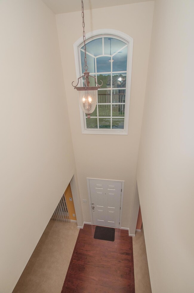 Beautiful entry foyer! View from 2nd level. 