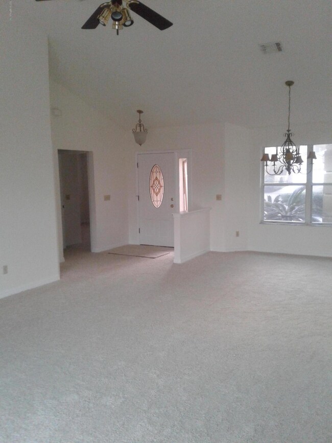 Front Entrance and Living