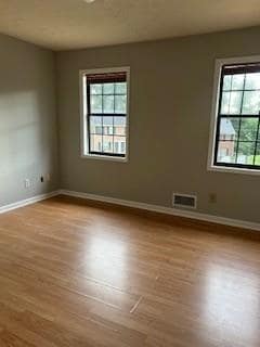 front bedroom has a full bathroom