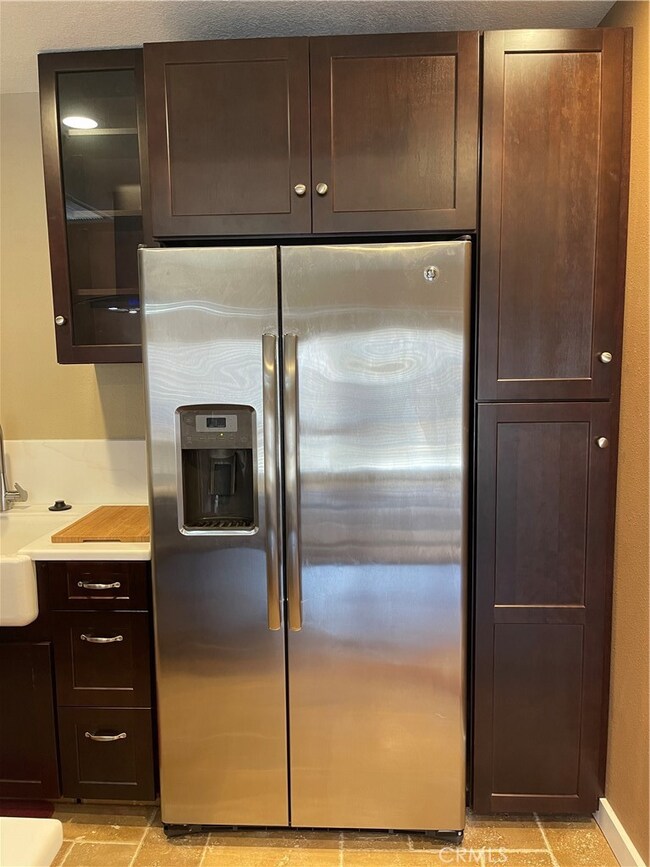 Stainless Steel Refrigerator Included