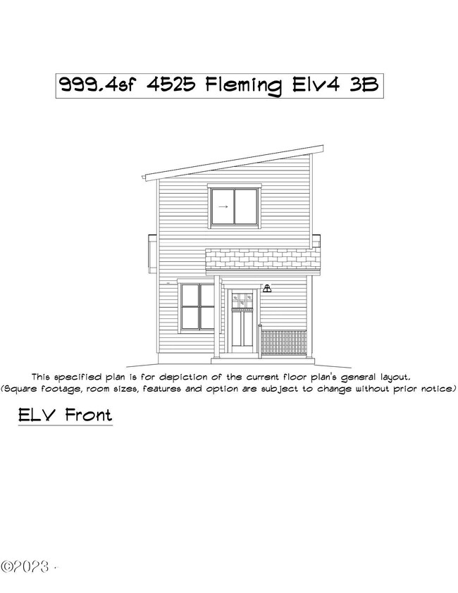 Front Elevation
