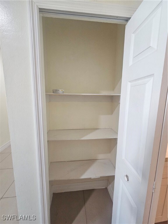 View of closet