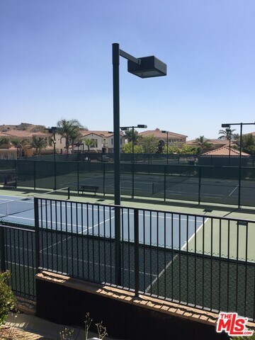community tennis court
