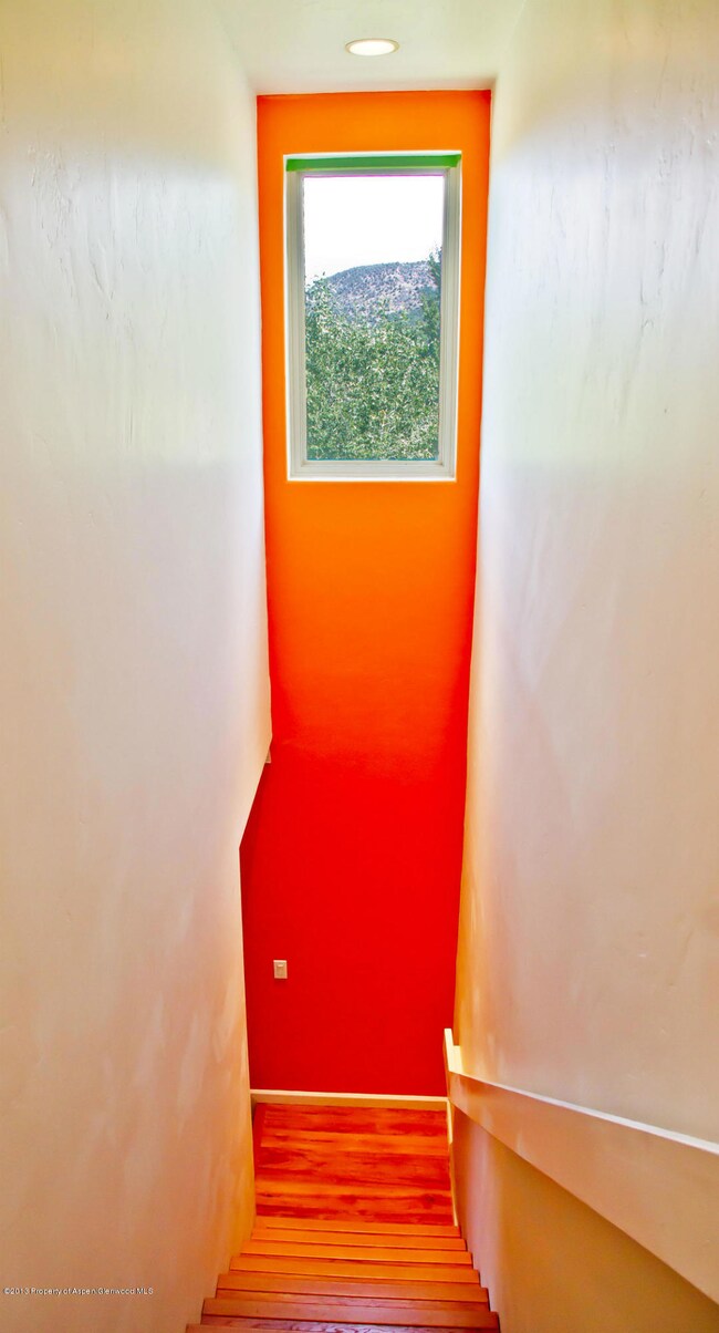 Stairwell with window