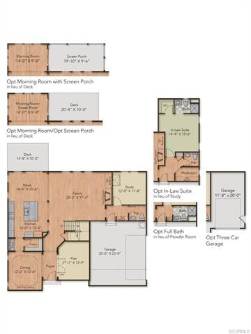 FIRST FLOOR - This home includes french doors off 