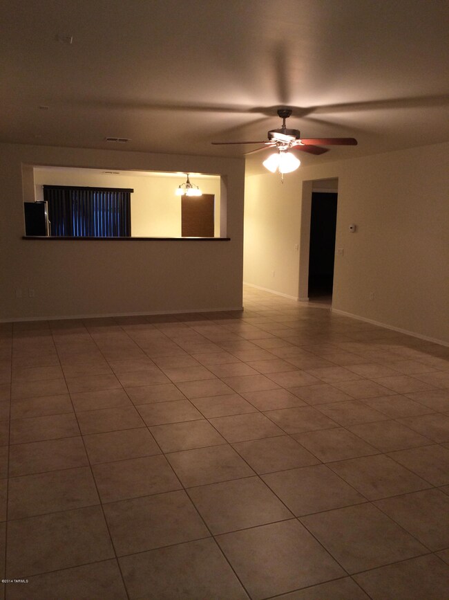 All Tile in Living Room