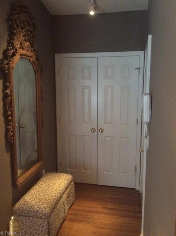 Entry: Your entry is forever clean with hardwood floors and double coat closet.