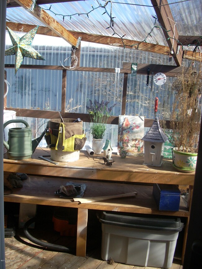 View of greenhouse