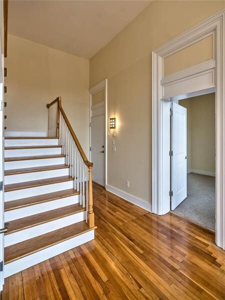 Entry into the clean beautiful space with original