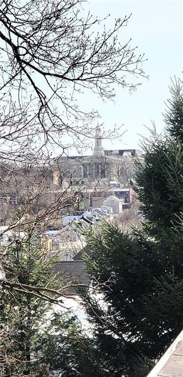 Great view from upstairs deck.