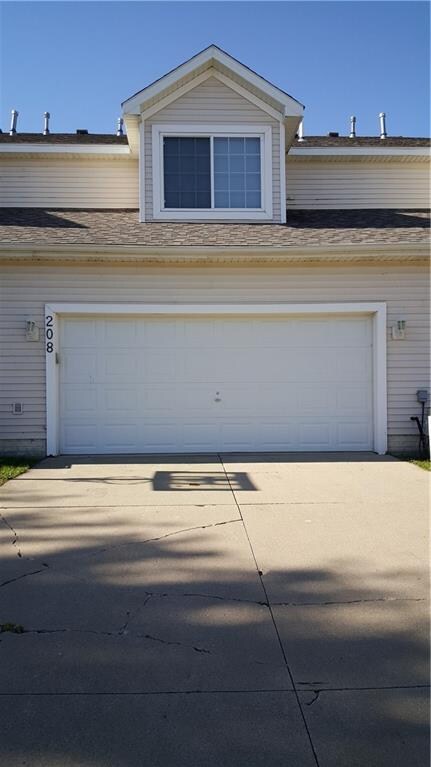 2 Car Attached Garage