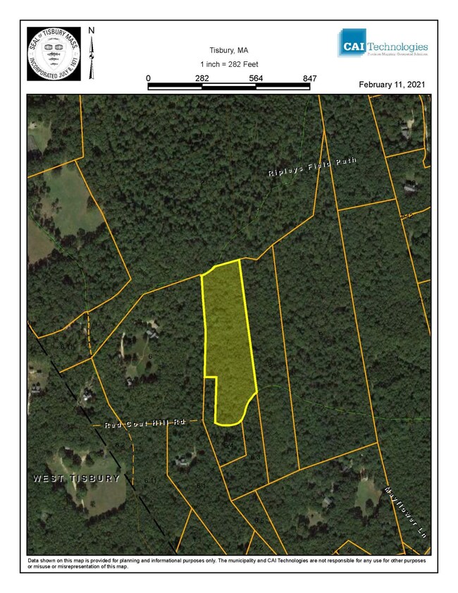 Aerial Plot Plan