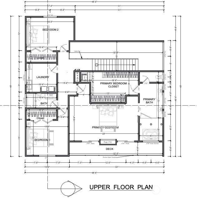 Potential Upper Floor Plan