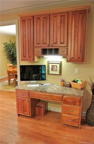 Computer/recipe nook