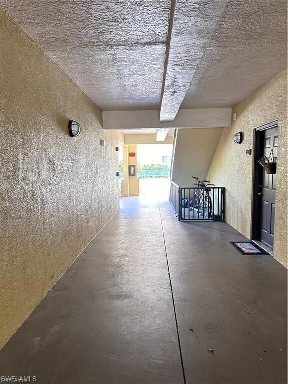 Outside walkway.