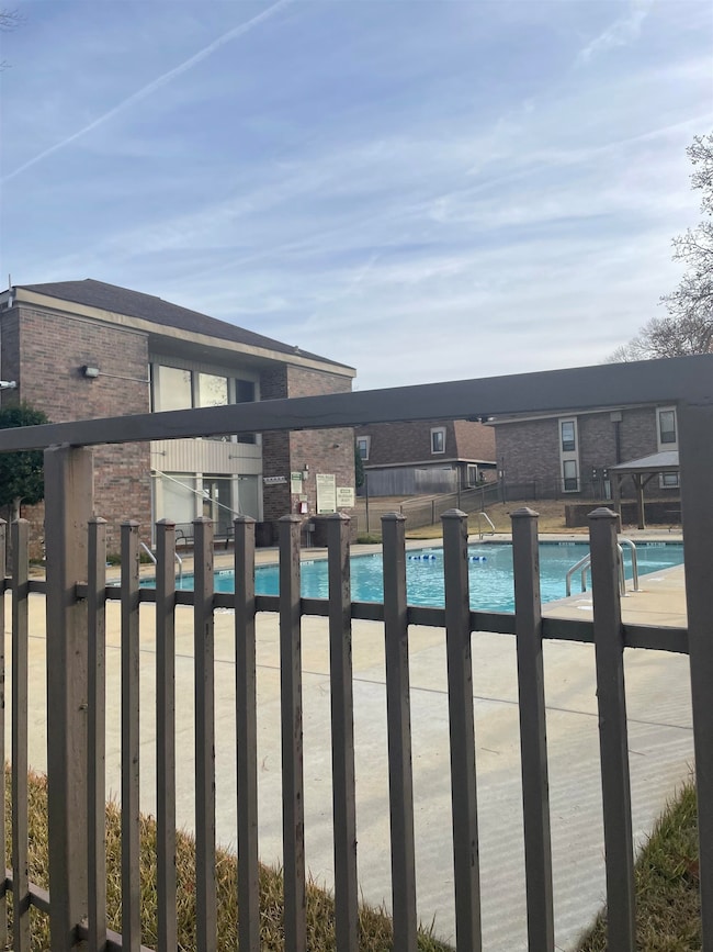 View of pool