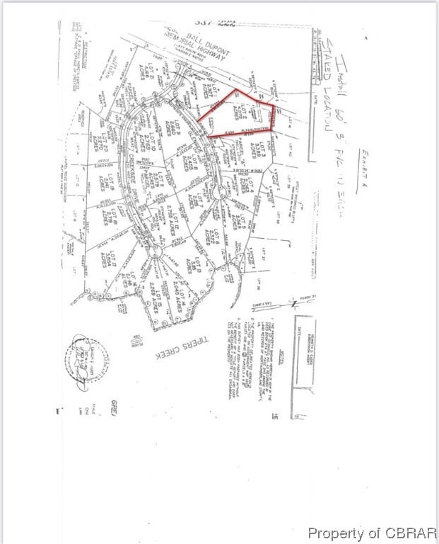 Map location
