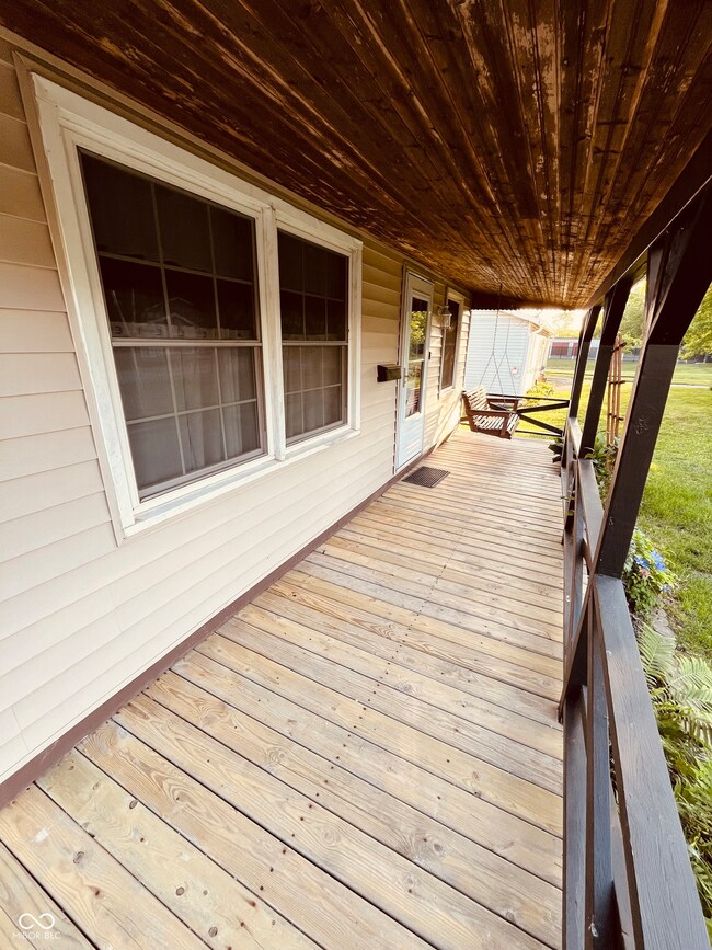 Step up to your covered front porch.