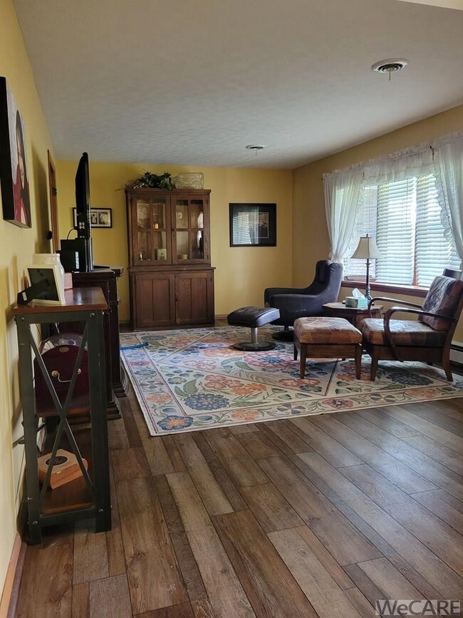 Formal living - new laminate flooring